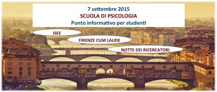 Scuola di Psicologia - Punto informativo 07-09-2015