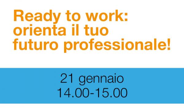 Pillole di orientamento al lavoro 